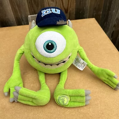 Disney Store Monsters University Mike Wazowski  Plush Soft Toy Stamped 14  • £14.99