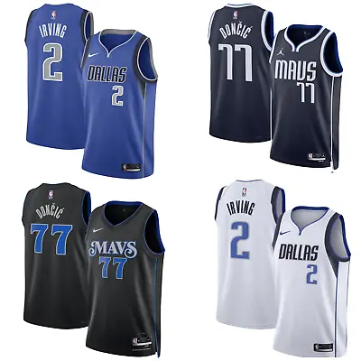 Dallas Mavericks NBA Jersey Men's Nike Basketball Shirt Top - New • £55.99