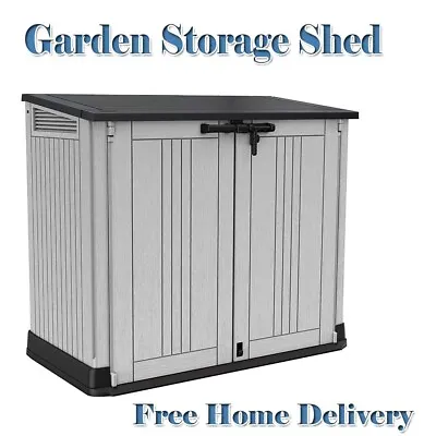 £151.74 • Buy Large Keter Store NOVA Garden Lockable Storage Box XL Shed Outside Bike Bin Tool