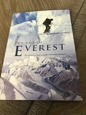 The Tao Of Everest By Ian Woodall SIGNED By Author Paperback Book Mt Everest • $49.99