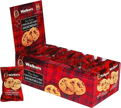 Walkers Shortbread Twin Pack Chocolate Chip Traditional Pure Butter Scottish R • £14.49
