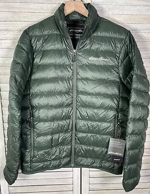 NWT! Eddie Bauer Men's S CirrusLite 650-Fill Down Jacket Packable - Avocado • $57.99