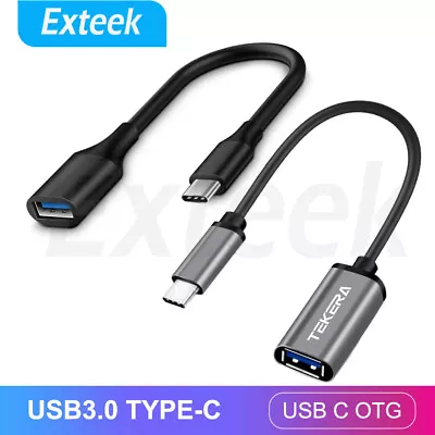 USB 3.1 Type C Male To USB 3.0 A Female Converter USB-C Data Cable OTG Adapter • $6.95