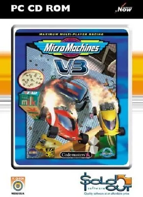 Micro Machines V3 PC CD-Rom Game. • £3.49