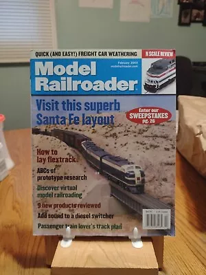 Model Railroader Magazine: February 2003. (RRR24).  • $1.75