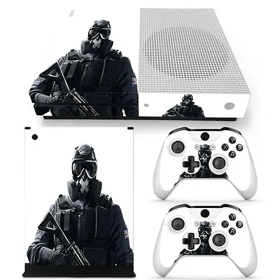 Xbox One S Skin Design Foils Sticker Screen Protector Set - Soldier Motif • $34.28