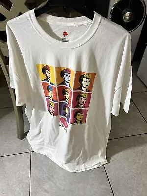 NEW I LOVE LUCY LIVE ON STAGE ANDY WARHOL T-SHIRT-2XL Vintage • $8.71