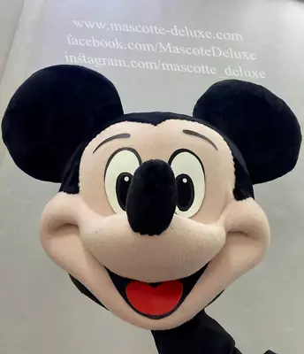 Mickey Mouse Head ONLY Adult Mascot Soft Costume Halloween Party Birthday • $149