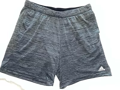 Adidas Primegreen Aeroready Men’s Athletic Shorts Gray Size XL • $9.99