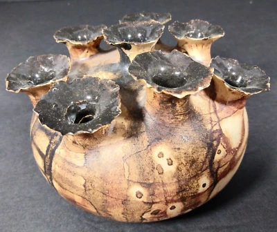 $44.80 • Buy Vintage Gerhard Liebenthron Studio Art Ceramic Pottery Vase West Germany