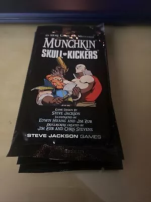 Munchkin: Skullkickers Booster Pack By Steve Jackson Games 4232-S Skull Kickers • $3.99