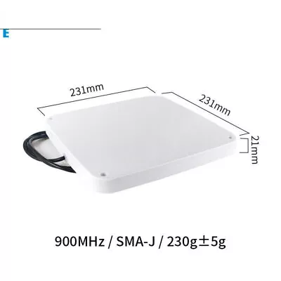 RFID Panel Antenna 900MHz 10dBi High Gain SMA-J 50W Directional Wifi Antenna • $63.48