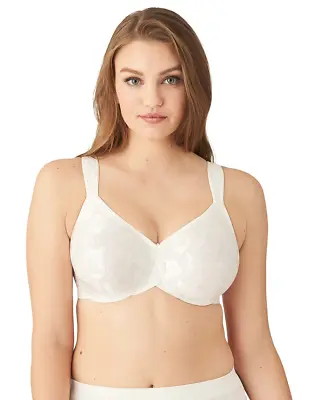 Wacoal 85567 Awareness Underwire Bra 32DDD Ivory Full Coverage $68 NWT • $34.95