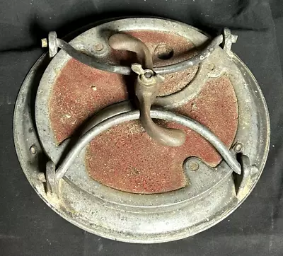 $85 • Buy Antique Star Wooden Barrel Butter Churn End Cover