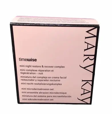 MARY KAY TIMEWISE Mini Set Night Restore & Recover Complex Oily Skin EXP 4/14 • $10.88