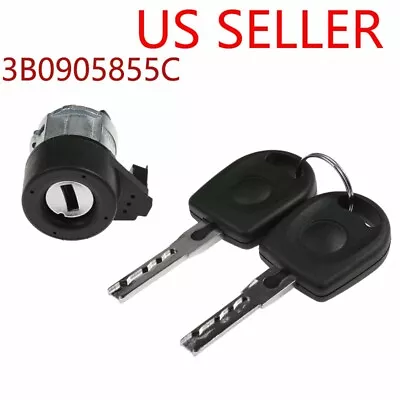 $18.50 • Buy Ignition Lock Cylinder W/ 2 Keys For Volkswagen Beetle Golf Jetta Passat Rabbit
