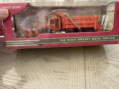 1/64 First Gear Mack Granite Dump Truck With Plow Tollway & Tunnel  • $110