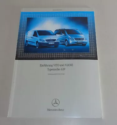 Shop Manual Introduction Mercedes Benz Vito / Viano W639 By 7/2003 • $63.76