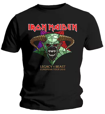 Iron Maiden Legacy Of The Beast Tour 2018 Live Official Tee T-Shirt Mens Unisex • $32.13