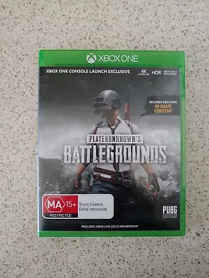 Playerunknown's Battlegrounds (xbox One) • $9