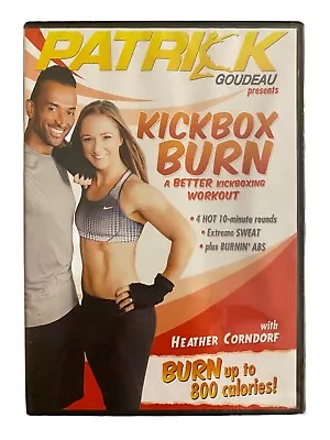 Patrick Goudeau & Heather Corndorf Kickbox Burn Exercise Dvd New Sealed Workout • $19