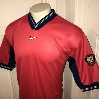 $39.99 • Buy RUSSIA Soccer Jersey Nike National Football Team Kit Russian Vtg 90s Mens XL