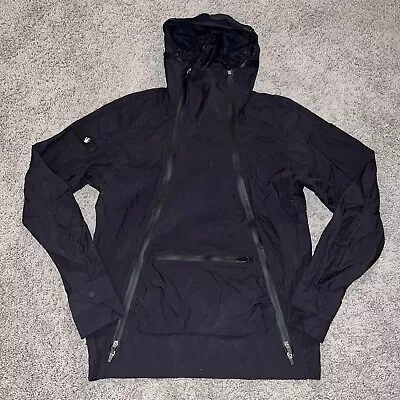 RARE Riot Division Double Zip Combat Anorak Black Windbreaker Jacket RD-DZCA • $199.99