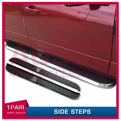 AUS Side Steps Running Boards For Nissan Pathfinder R52 14-21 Black Aluminum #C • $1000