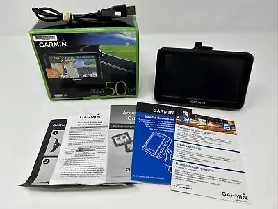 Garmin Nuvi 50LM With Box Mount And USB Cable Only Bundle • $13.99
