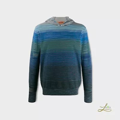 Missoni Striped Pattern Hoodie Size 54 • $615.46