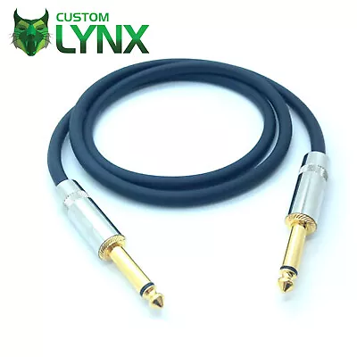 Rean Neutrik Jack Speaker Cable. Mono Jack To Jack Lead 6.35mm 1/4 . Head To Cab • £15.90