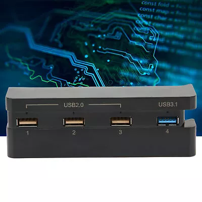 USB Hub High Speed 4 Port USB 3.1 2.0 USB Extension Charger For PS4 Slim Gam BUU • $33.77
