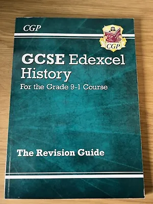 CGP The Revision Guide GCSE Edexcel History For The Grade 9-1 Course • £2.95