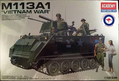 ACADEMY 1/35 SCALE M113A1 APC Vietnam MODEL KIT#13266~NEW In BOX • $39.99