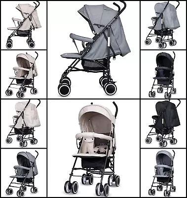 Baby Stroller Travel Pushchair Lightweight Foldable Buggy For 0-36 Months 15 Kg • £59.99