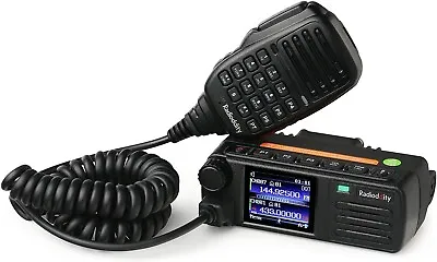 Radioddity DB25-D Dual Band DMR Mobile Radio 20W VHF UHF Digital Transceiver GPS • $189