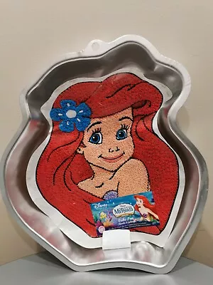 The Little Mermaid Ariel Cake Pan - Wilton New - Disney Happy Birthday • $18.47