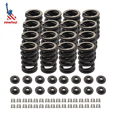 Z28 Valve Springs Kit W/ Steel Retainers HD Locks For Chevrolet SBC 327 350 400 • $59.09