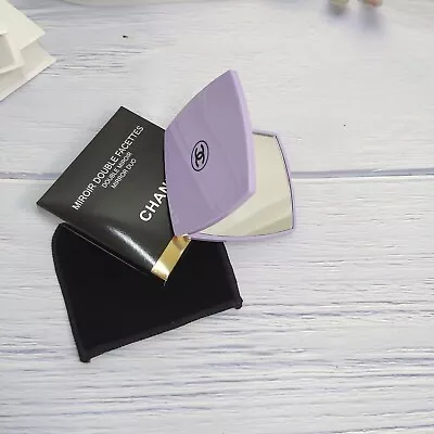 Chanel Mirror Duo Compact Double Facette Makeup Purple  Bridesmaid Gift • $11.50