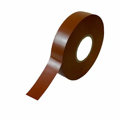 6X PVC Electrical Insulating Tape Flame Retardant Coloured Insulation 19mm 33M • £8.65