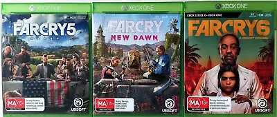 Far Cry 5 Far Cry New Dawn And Far Cry 6 Bundle Xbox One • $54.95