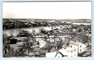 RPPC MARIETTA Ohio OH ~ BIRDSEYE VIEW Washington County 1950s Postcard • $6.78