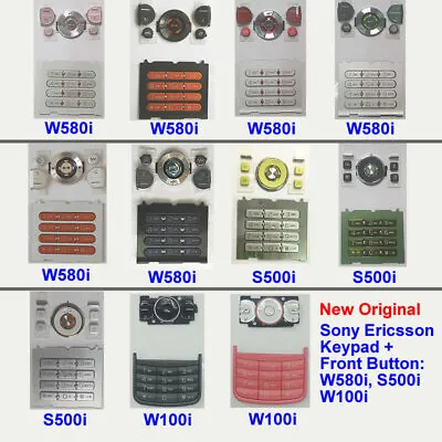 100% Genuine Original Sony Ericsson W580i S500i W100i  Keypad + Front Button • $7.46