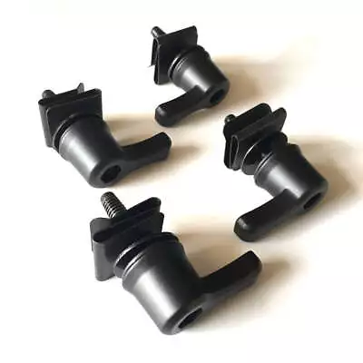 Saddlebag Mounting Kit Lever Lock Bolts Nuts Set  Harley Davidson 1992-22 Black • $41.88