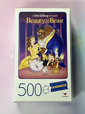 Blockbuster ‘Beauty & The Beast’ Movie Poster 500-Piece Jigsaw Puzzle • $7.99