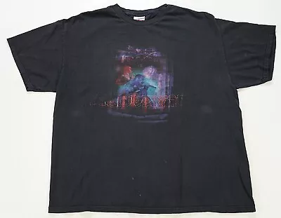 Rare Vintage TENNESSEE RIVER Mudvayne Tour T Shirt 2000s Rock Band Black SZ 2XL • $29.99