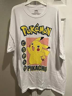 Men's Pokemon T-shirt 2xl Pikachu Graphic T-shirt • $14.95