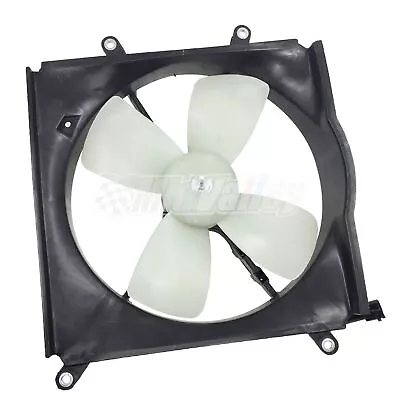 Radiator Cooling Fan Assembly For Toyota Corolla Geo Prizm 1988-1992 • $48.39