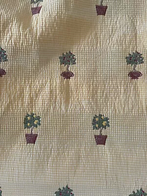 £15.60 • Buy Yellow Gingham Kitchen Curtains (W 120cm X L 119cm) Very Pretty