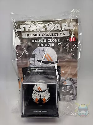 Deagostini Star Wars Helmet Collections UTAPAU CLONE TROOPER Issue 35 SEALED NEW • $44.02